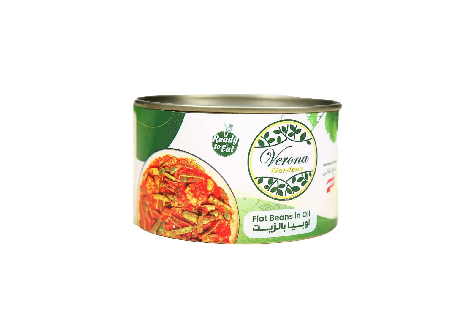 Verona Gardens Flat Beans in Oil 400g | فيرونا لوبيا بالزيت