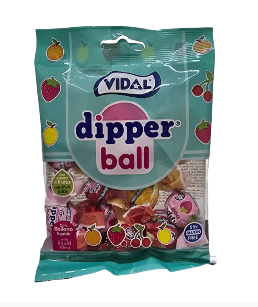 Vidal Dipper Ball Candies 70g | فيدال حلوى كرات الفواكه