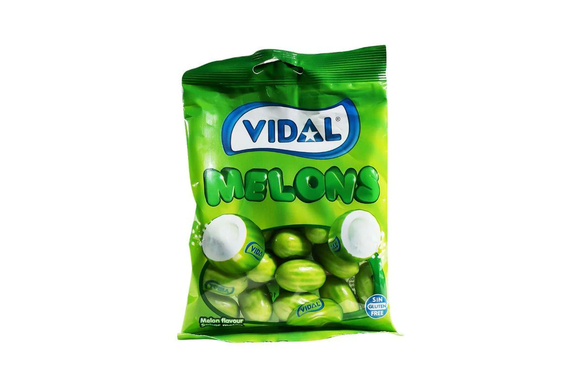 VIDAL Melons Gum 100g | فيدال علكة البطيخ - Image 2
