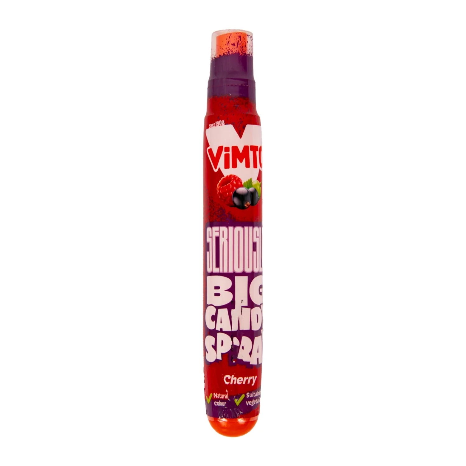 Vimto Seriously Big Candy Spray Strawberry 60ml|فيمتو سيريوسلي بيج كاندي سبراي بنكهة الفراولة