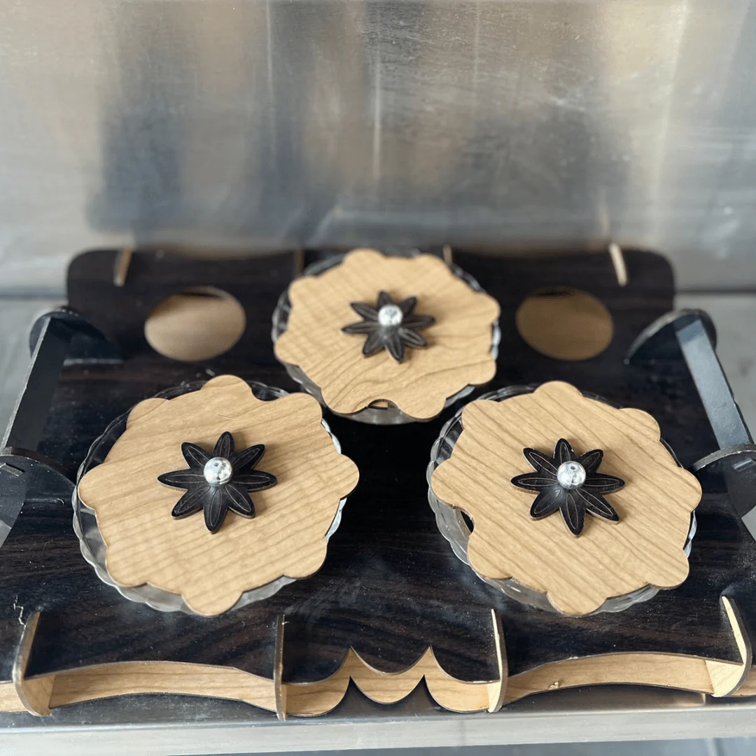 Wooden Mate Set | طقم خشبي للمتة