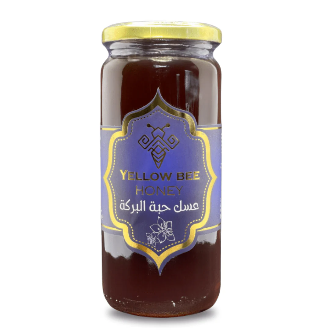 Yellow Bee Black Seeds Honey 650g (Exp:30/06/2026)| عسل حبة البركة
